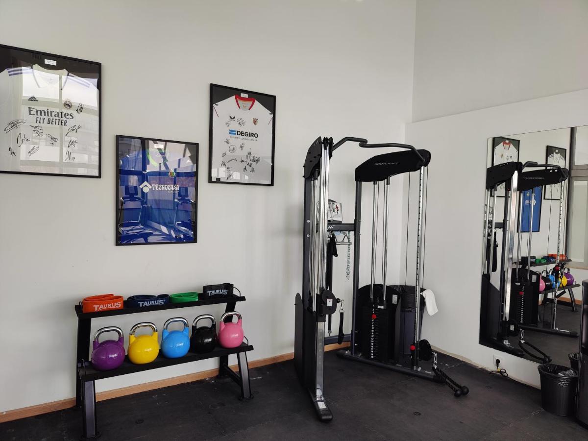 Cabogata Beach Hotel レタマル エクステリア 写真 The gym at the club